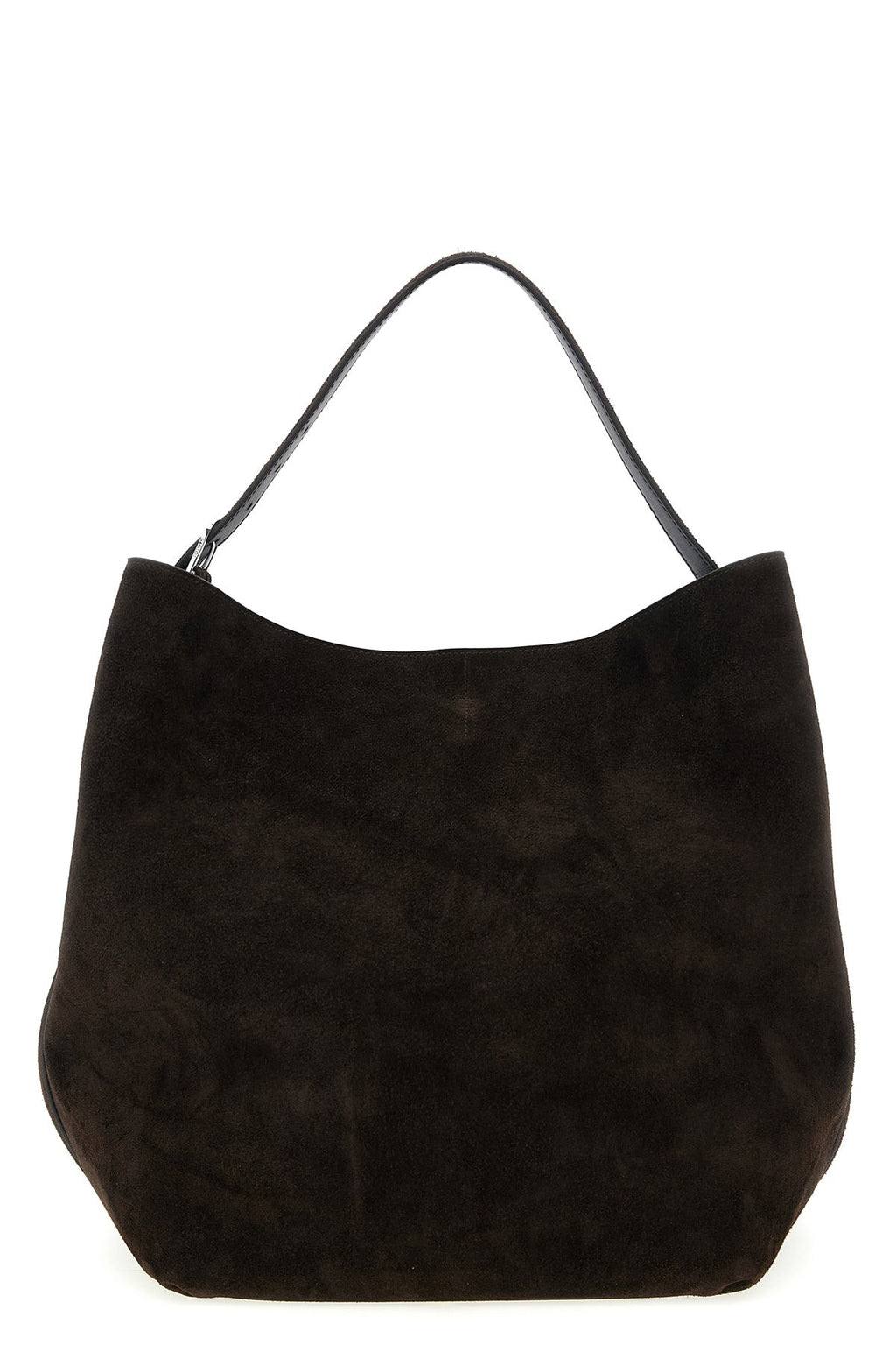 Toteme Suede Tote Bag with Metal Hardware