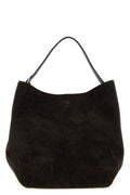 Toteme Suede Tote Bag with Metal Hardware