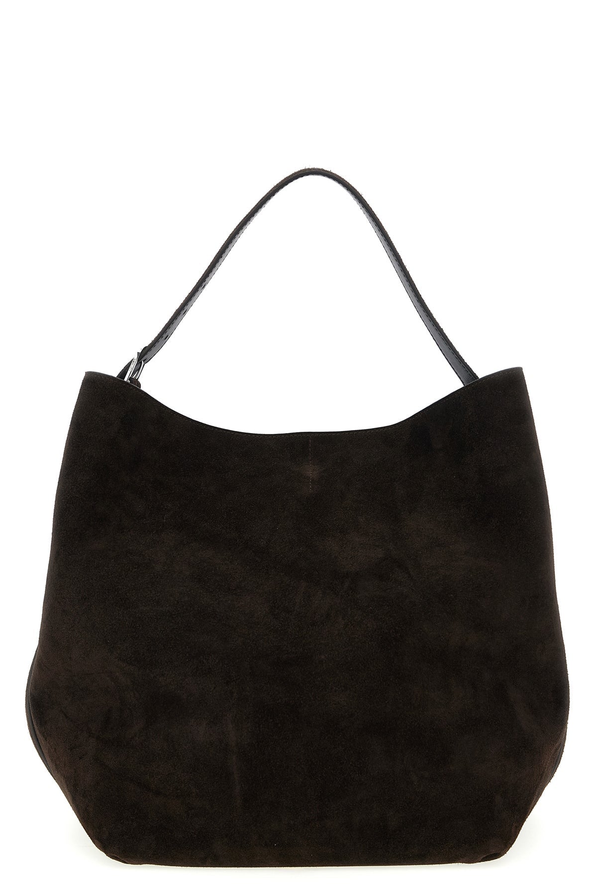 Toteme Suede Tote Bag with Metal Hardware