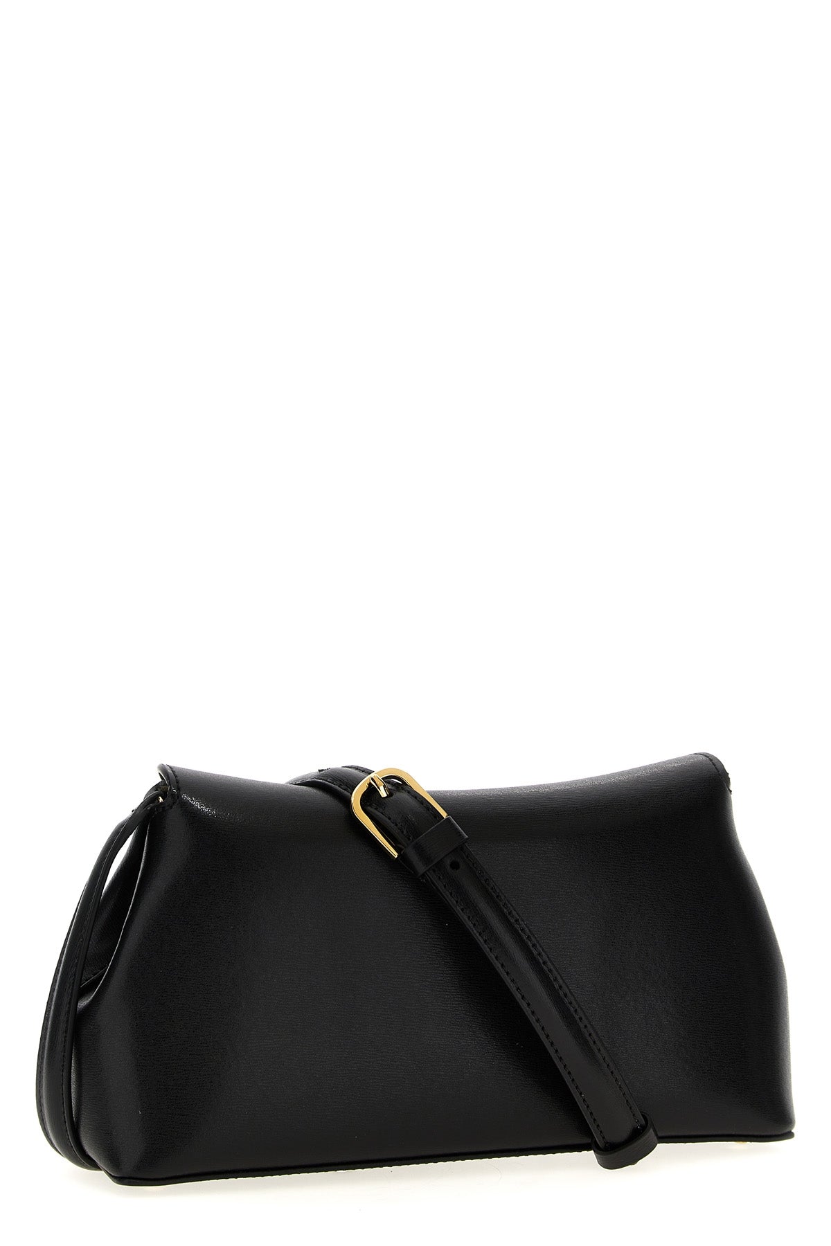 TOTEME Leather Clutch With Gold-Tone T-Lock