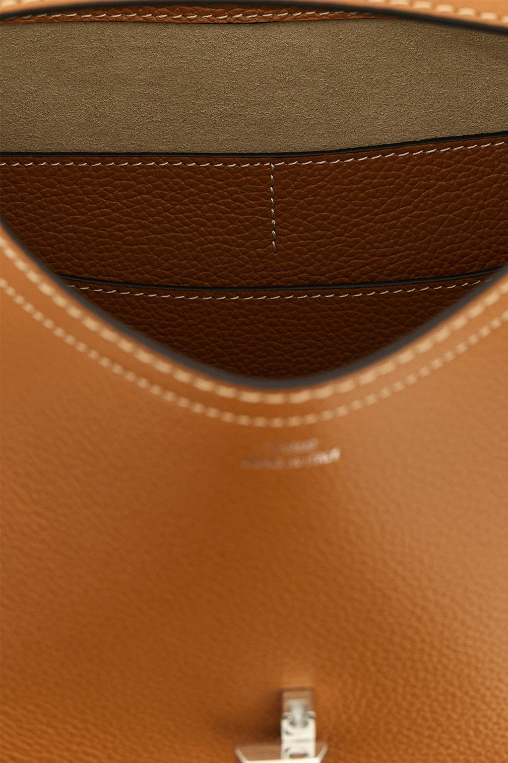 TOTEME Top Handle Bag With Silver-Tone T-Lock