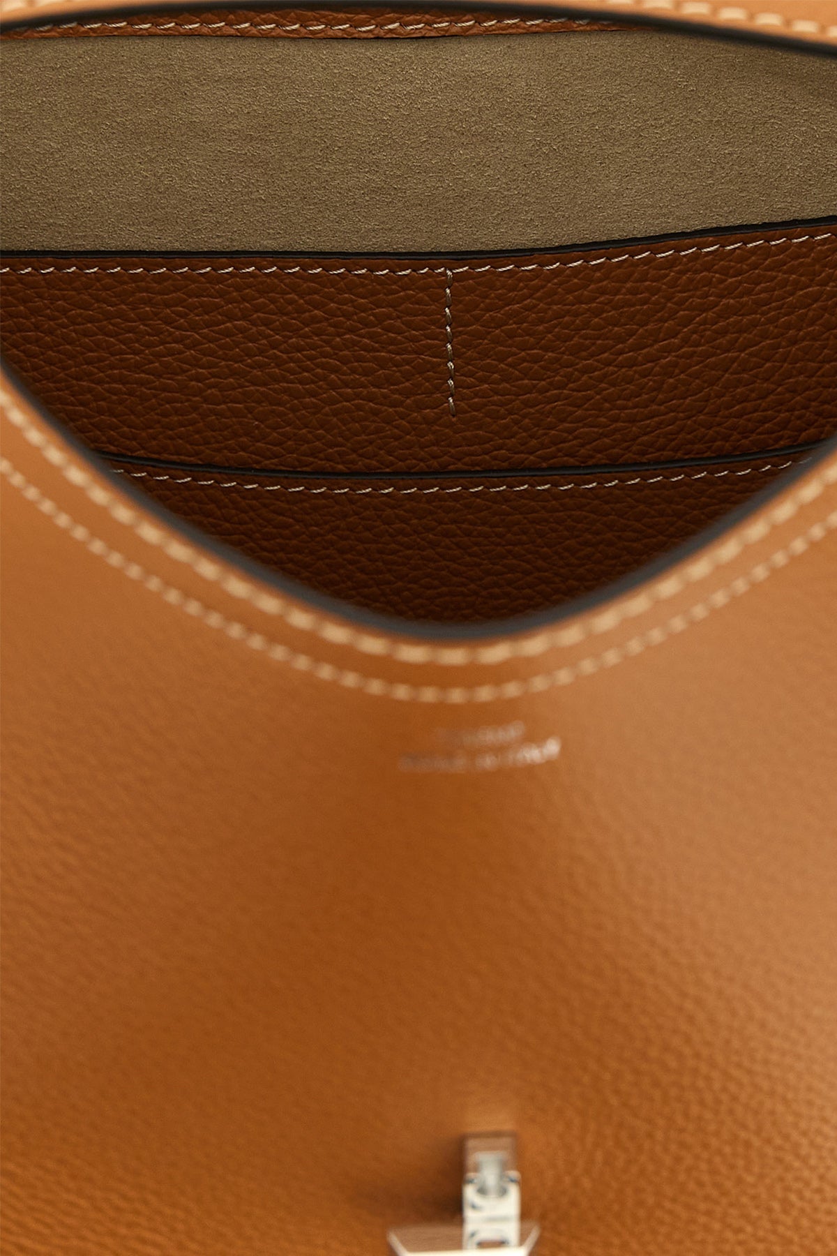 TOTEME Top Handle Bag With Silver-Tone T-Lock
