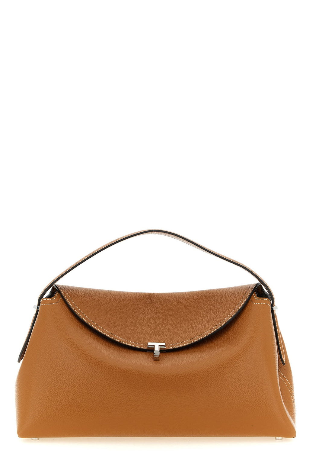 TOTEME Top Handle Bag With Silver-Tone T-Lock