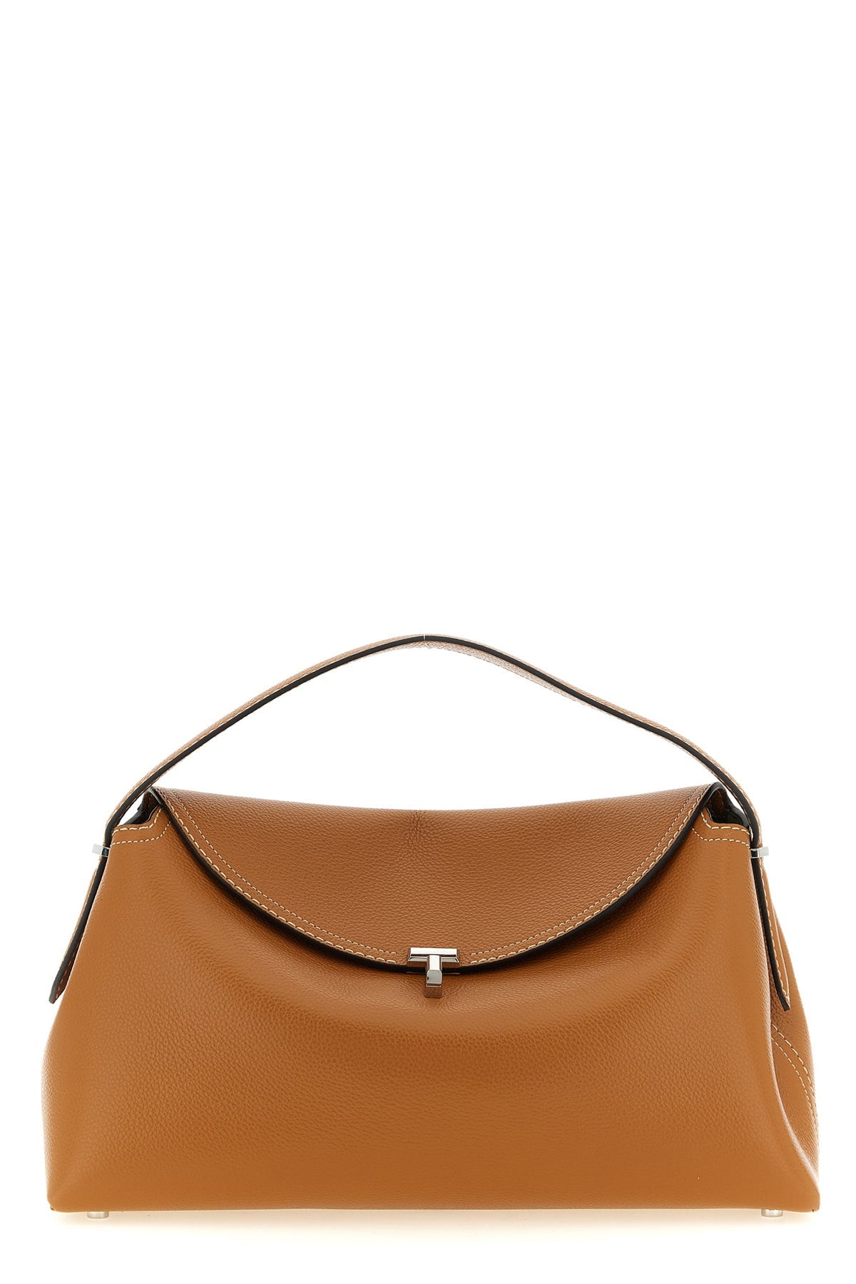 TOTEME Top Handle Bag With Silver-Tone T-Lock