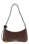 JACQUEMUS Le Bisou Perle leather shoulder bag