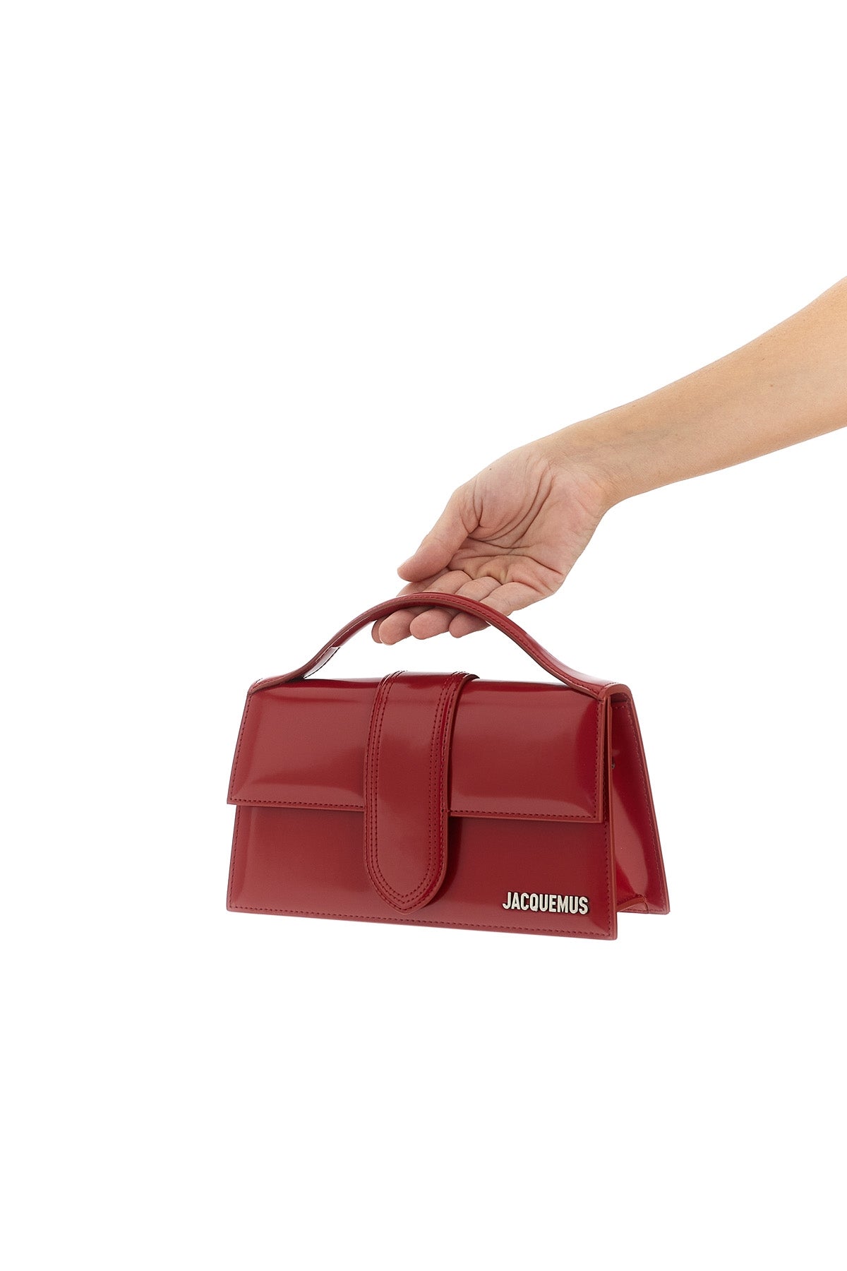 JACQUEMUS Patent leather handbag