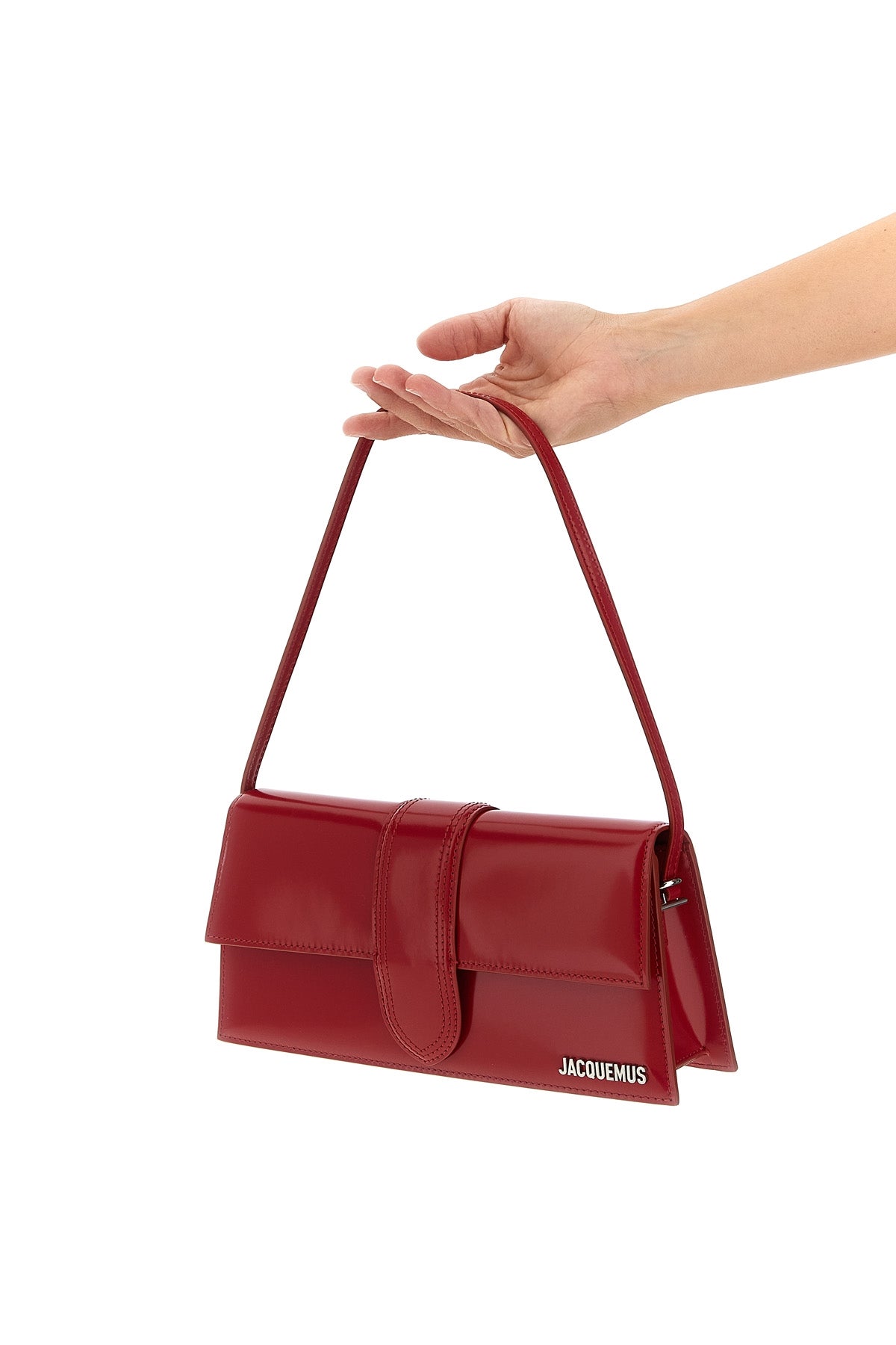 JACQUEMUS Shoulder bag with metal logo