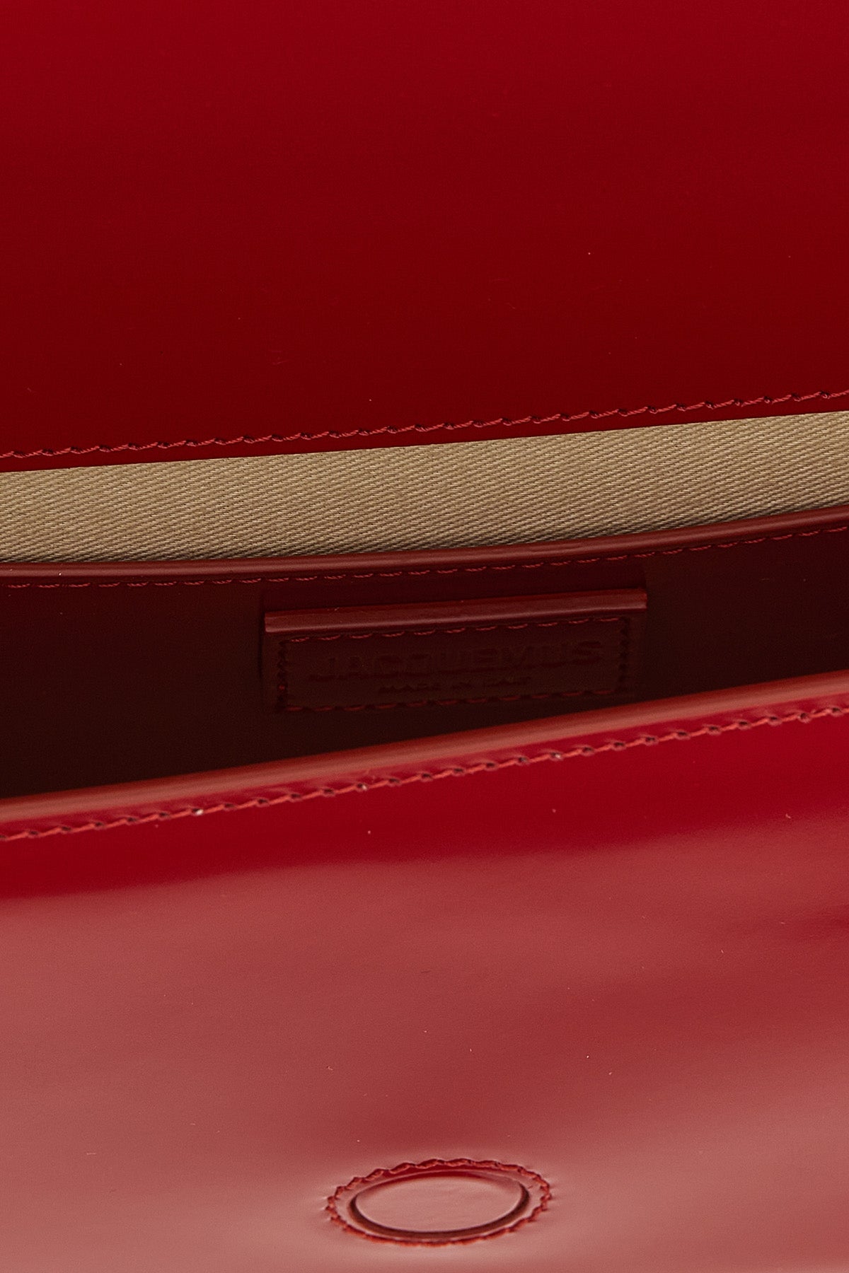 JACQUEMUS Shoulder bag with metal logo