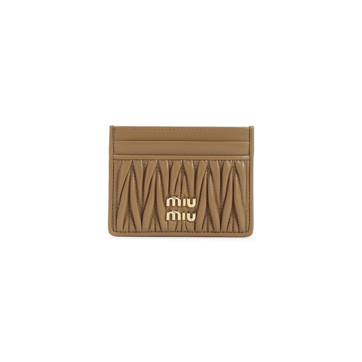 Miu Miu Lamb Leather Cardholder Women