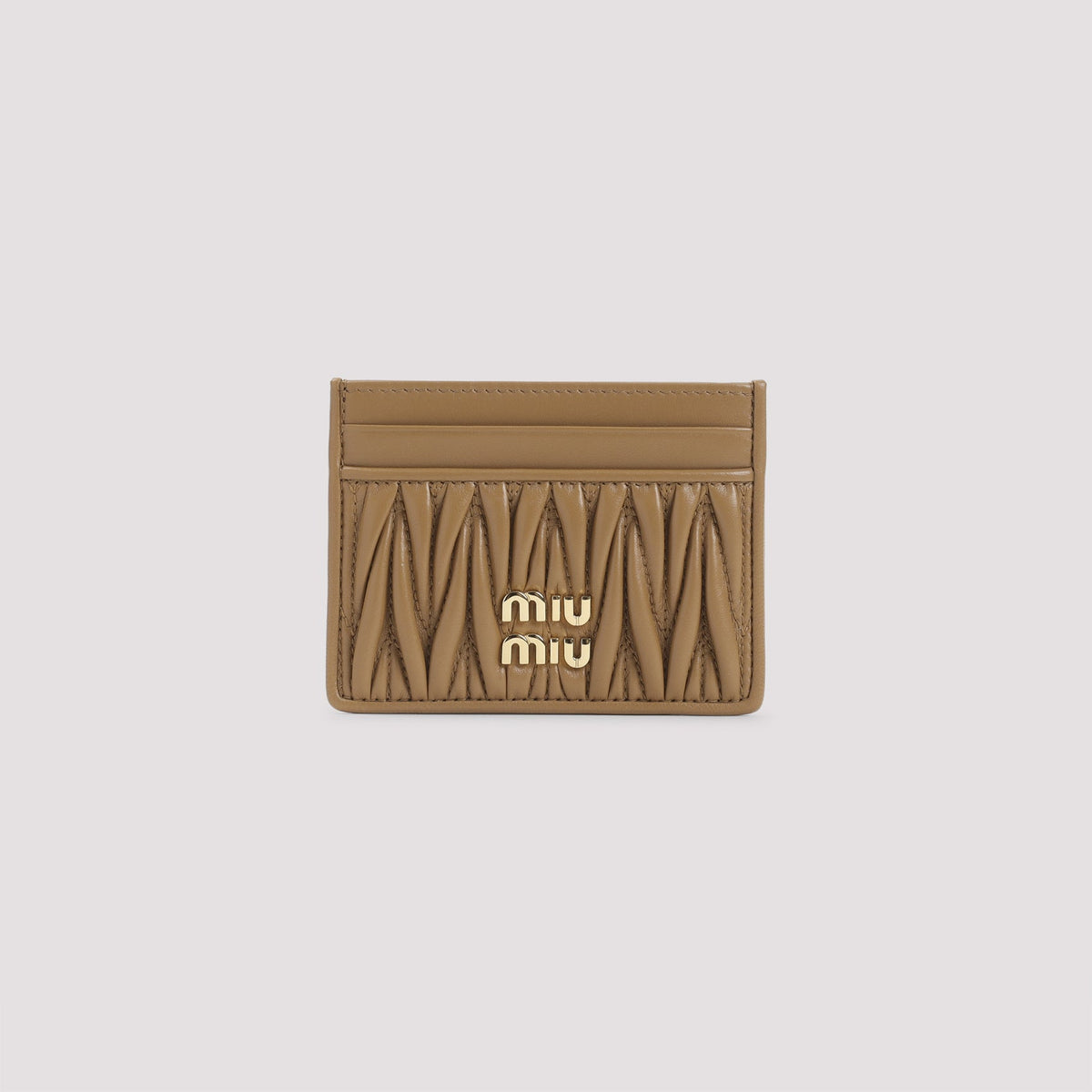 Miu Miu Lamb Leather Cardholder Women