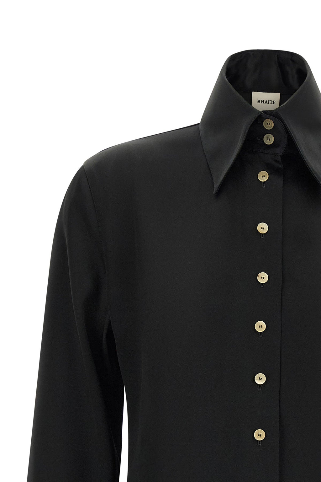 KHAITE Shirt with sculptural collar