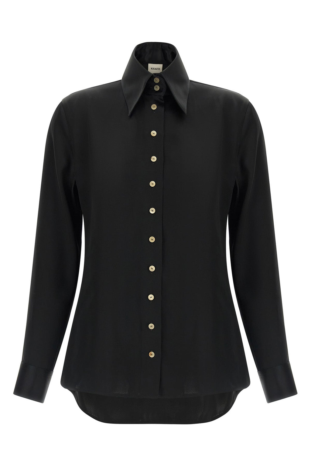 KHAITE Shirt with sculptural collar