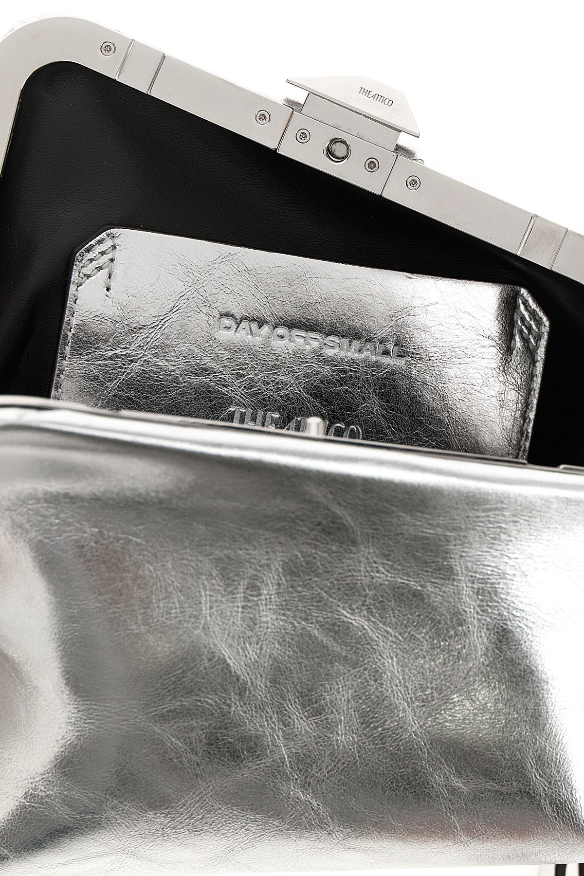 THE ATTICO Clutch With Asymmetrical Silhouette