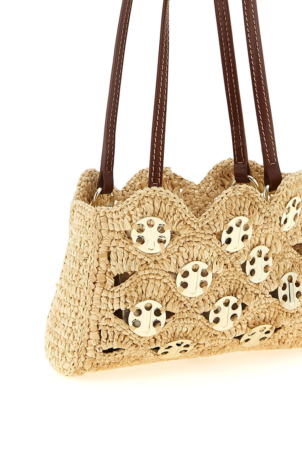 Rabanne Shoulder bag with metal discs