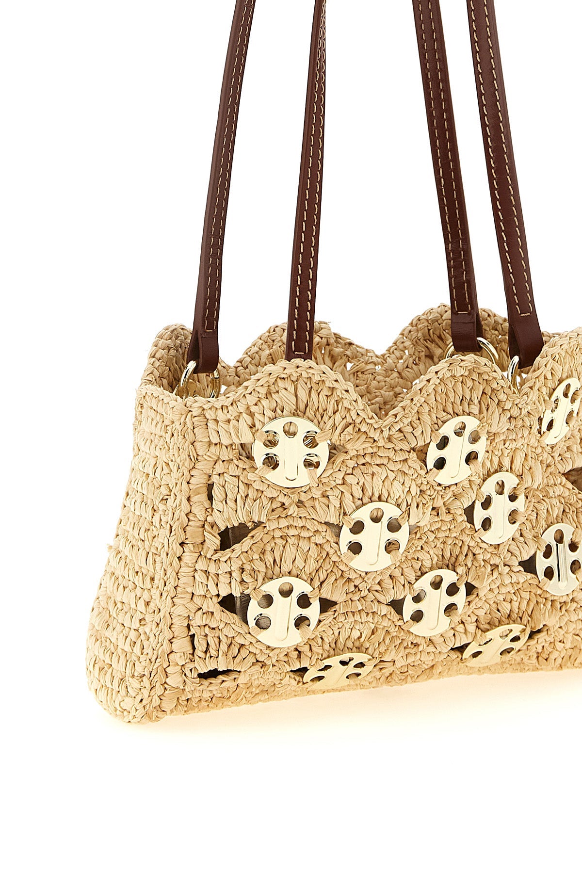 Rabanne Shoulder bag with metal discs
