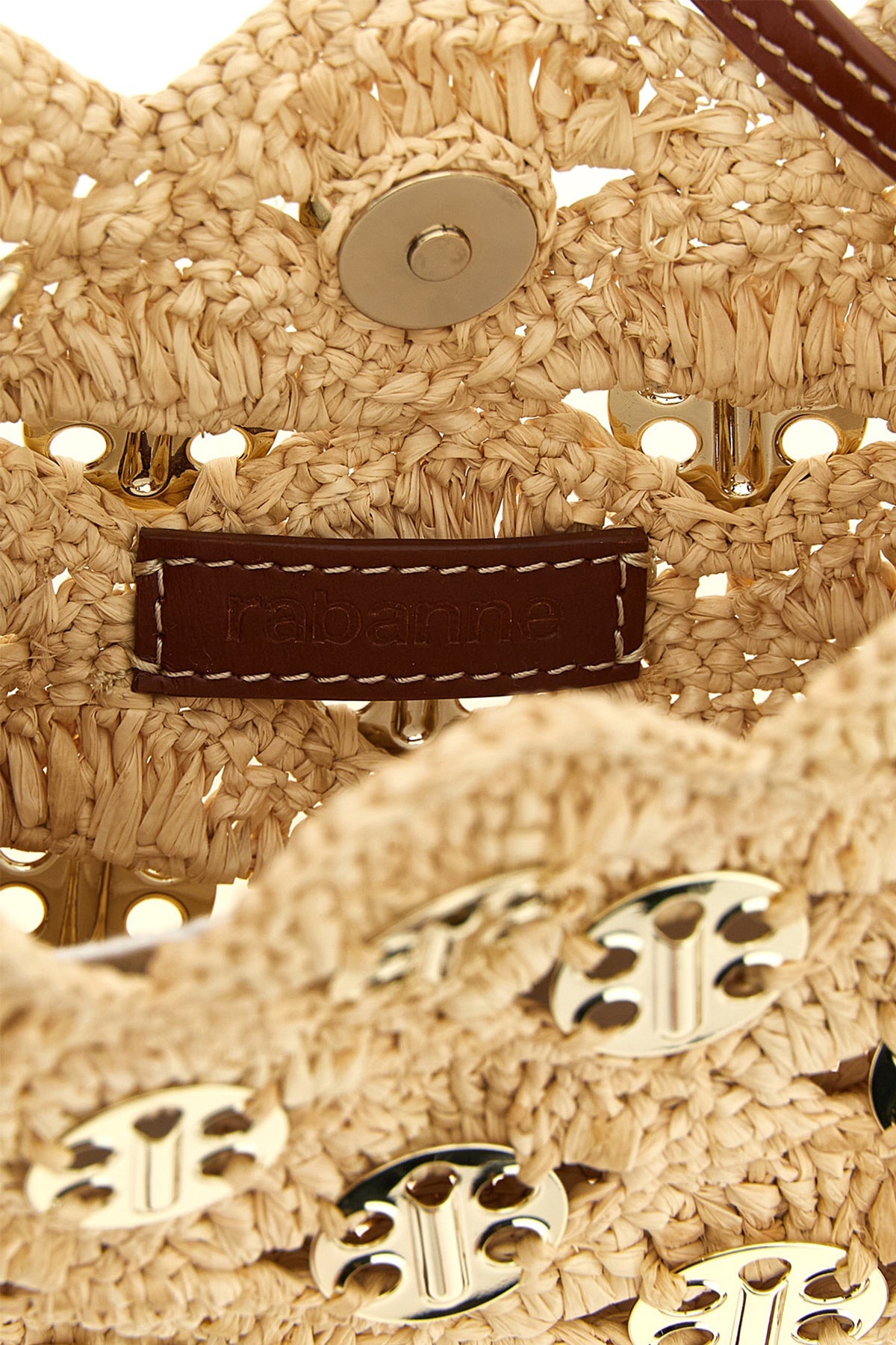 Rabanne Shoulder bag with metal discs
