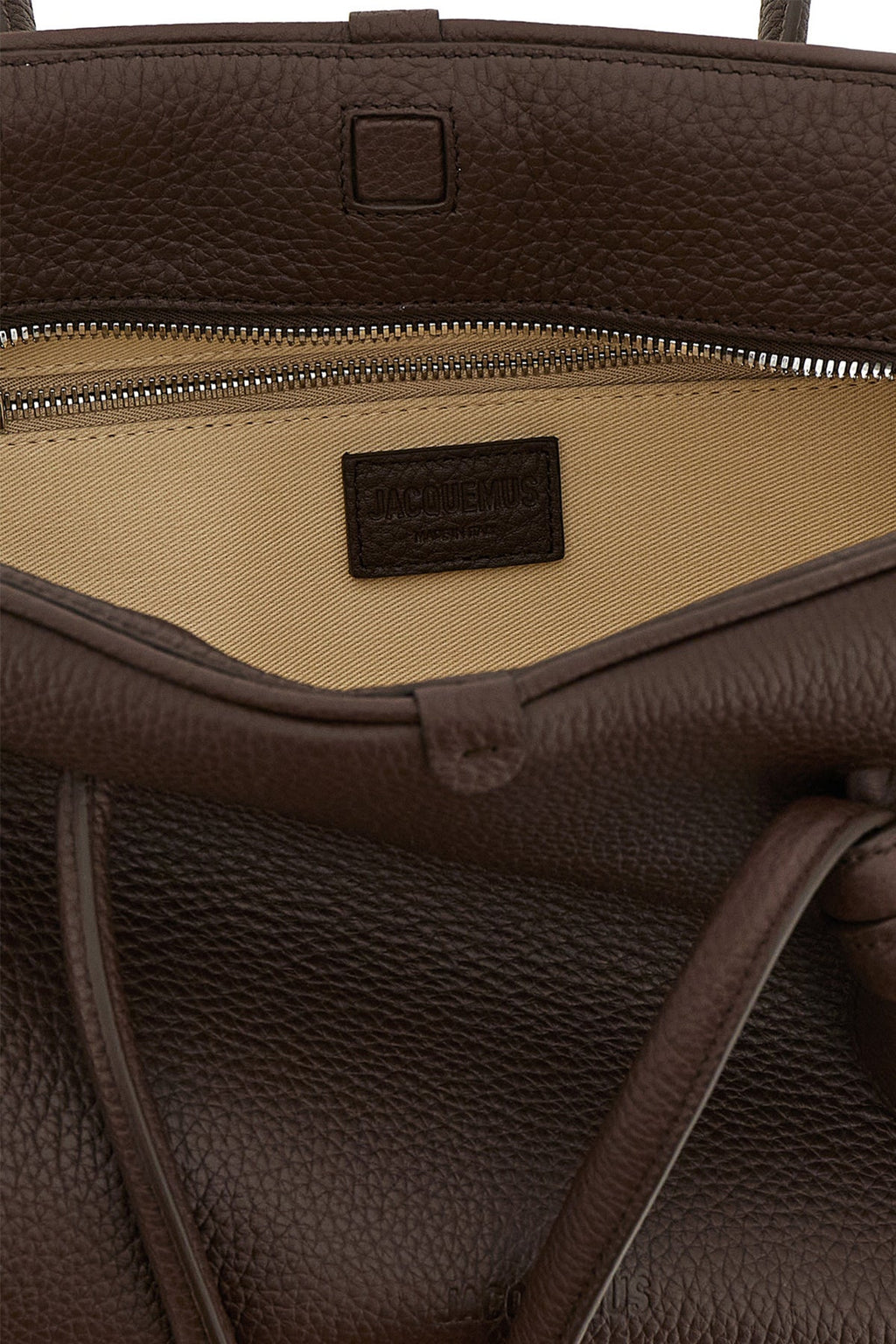 Jacquemus Shoulder Bag With Knotted Strap Detail