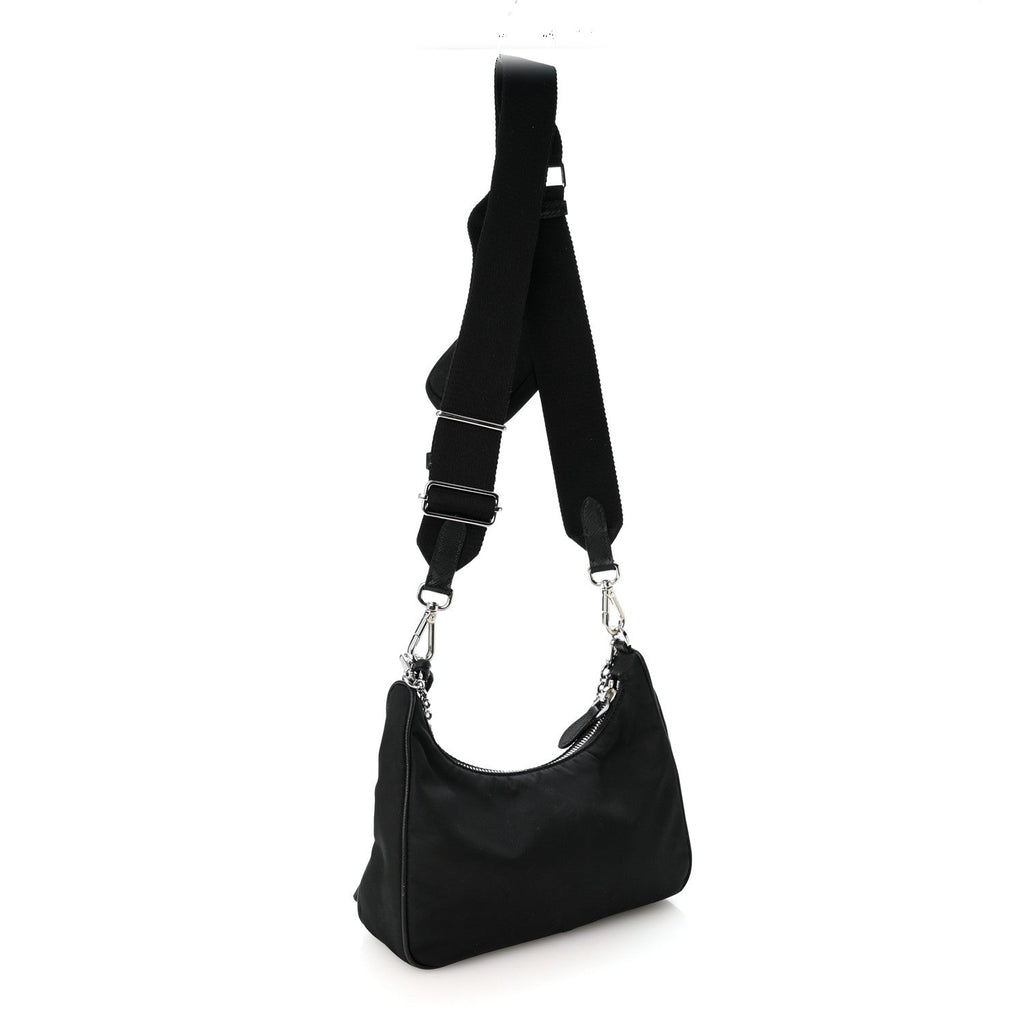 Nylon Re-Edition 2005 Shoulder Bag Black