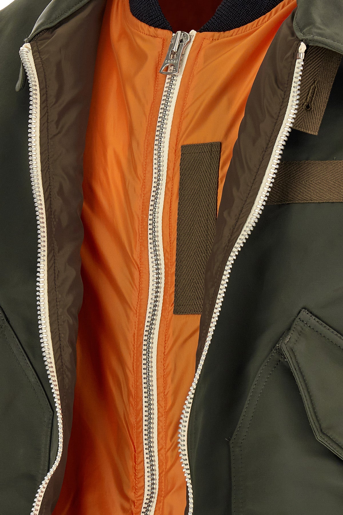 Double layer blouson