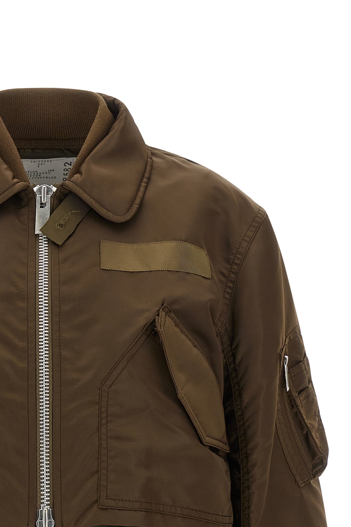 SACAI Blouson with layered design