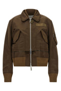 SACAI Blouson with layered design