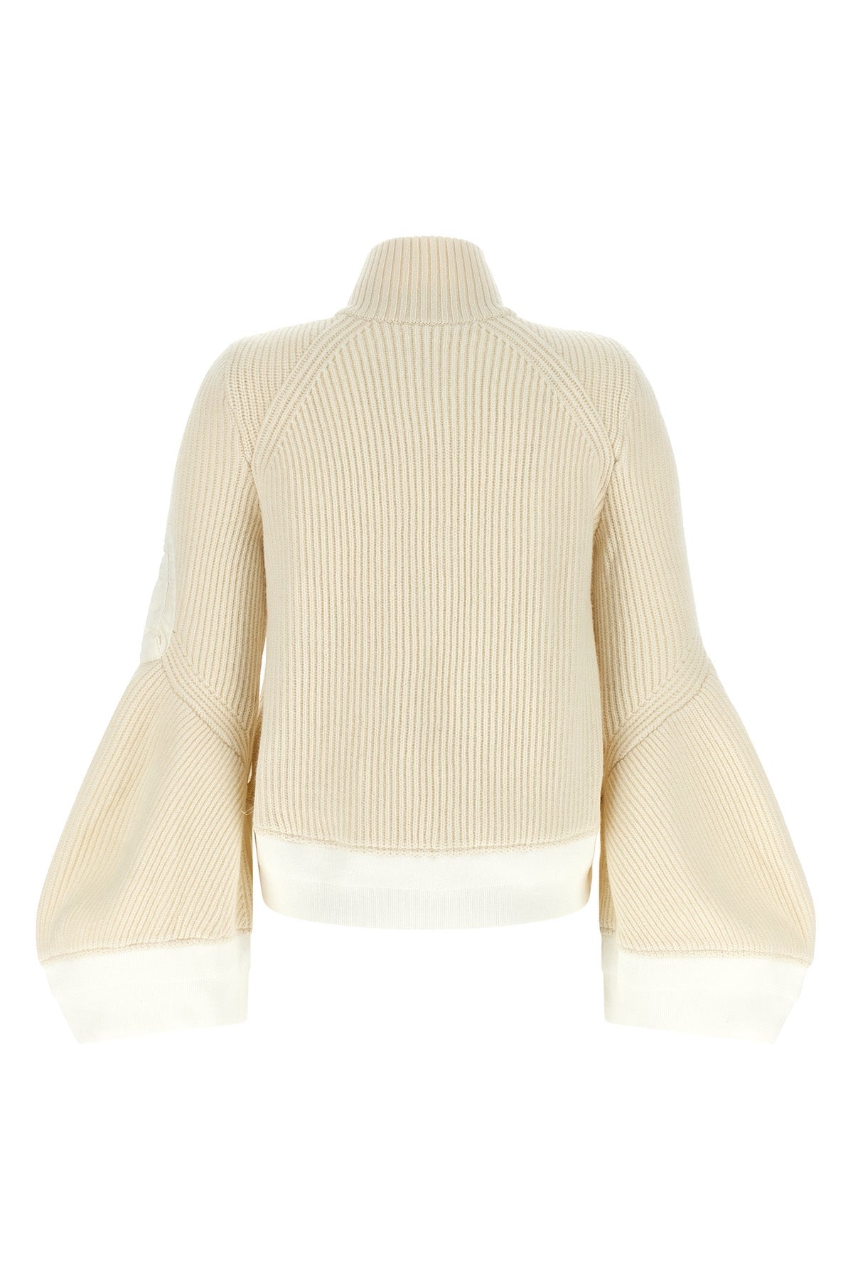 SACAI Blouson with Flared Sleeves