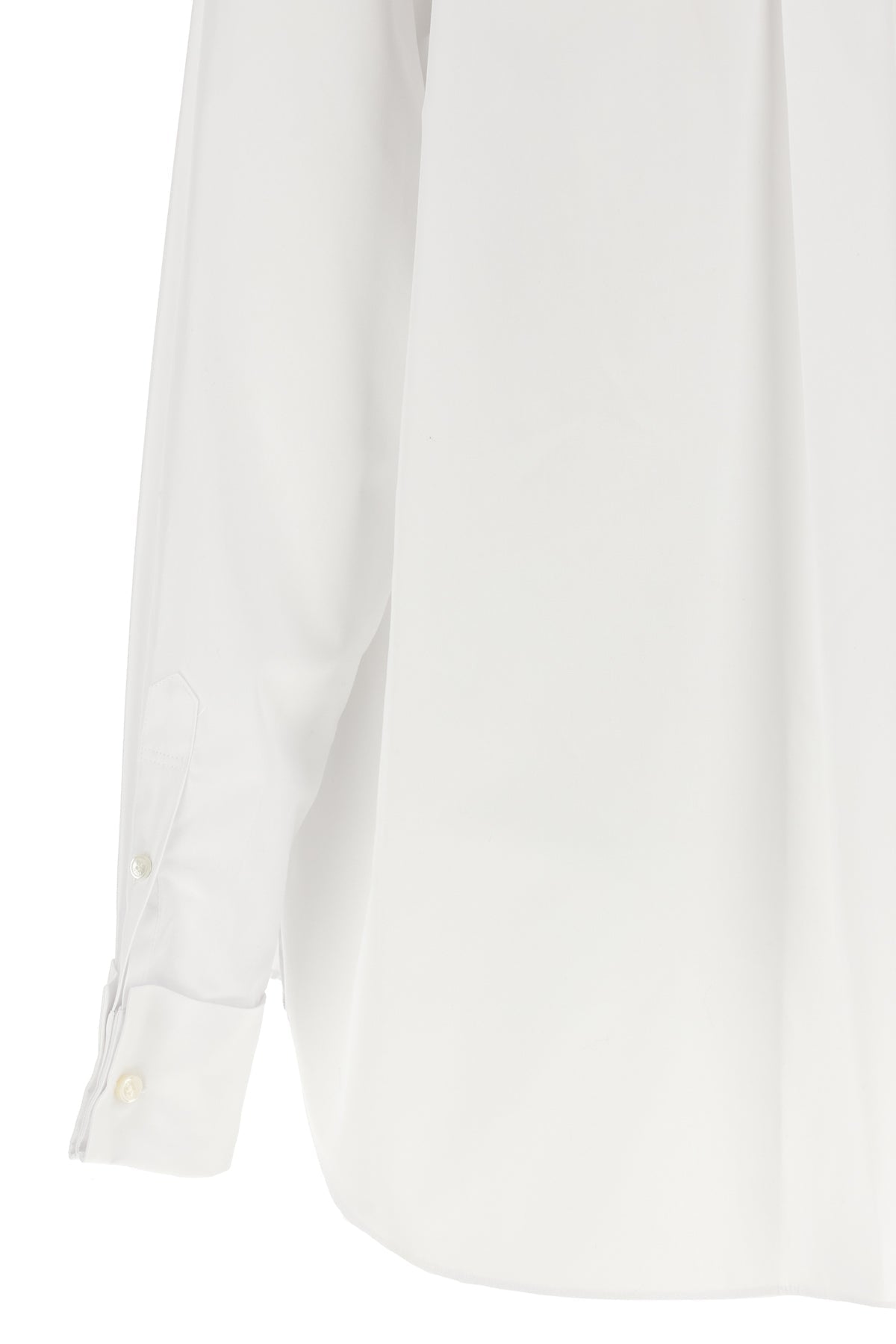 SACAI Poplin Shirt With Integrated Scarf