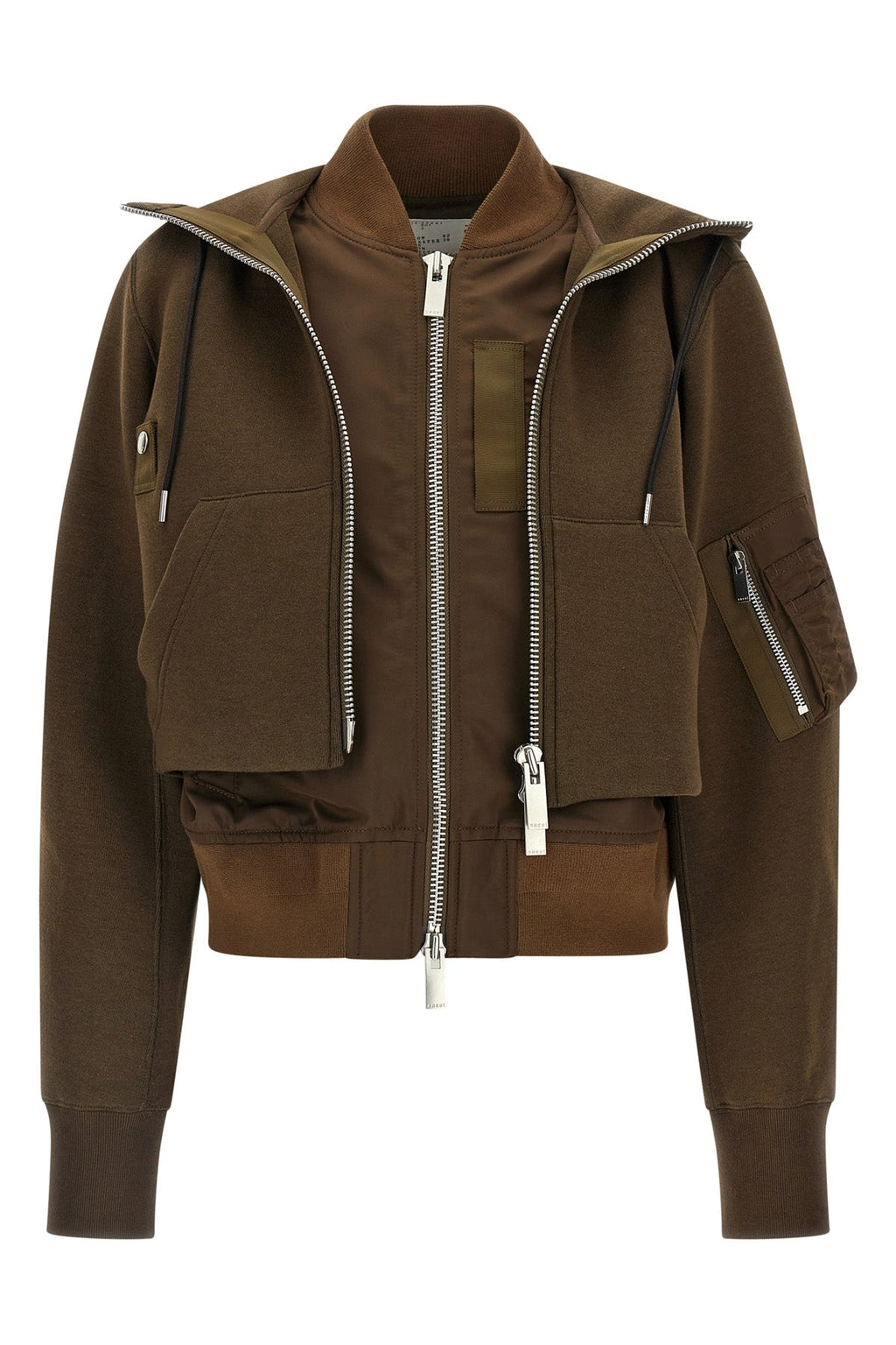 Sacai Hoodie with Hybrid Construction