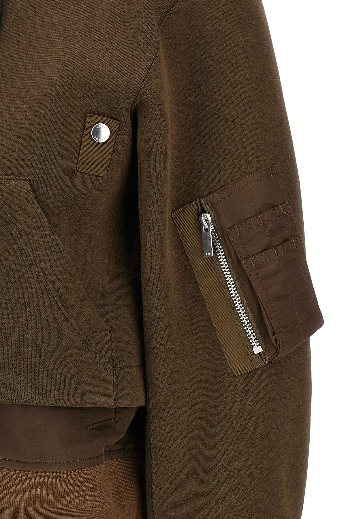 Sacai Hoodie with Hybrid Construction