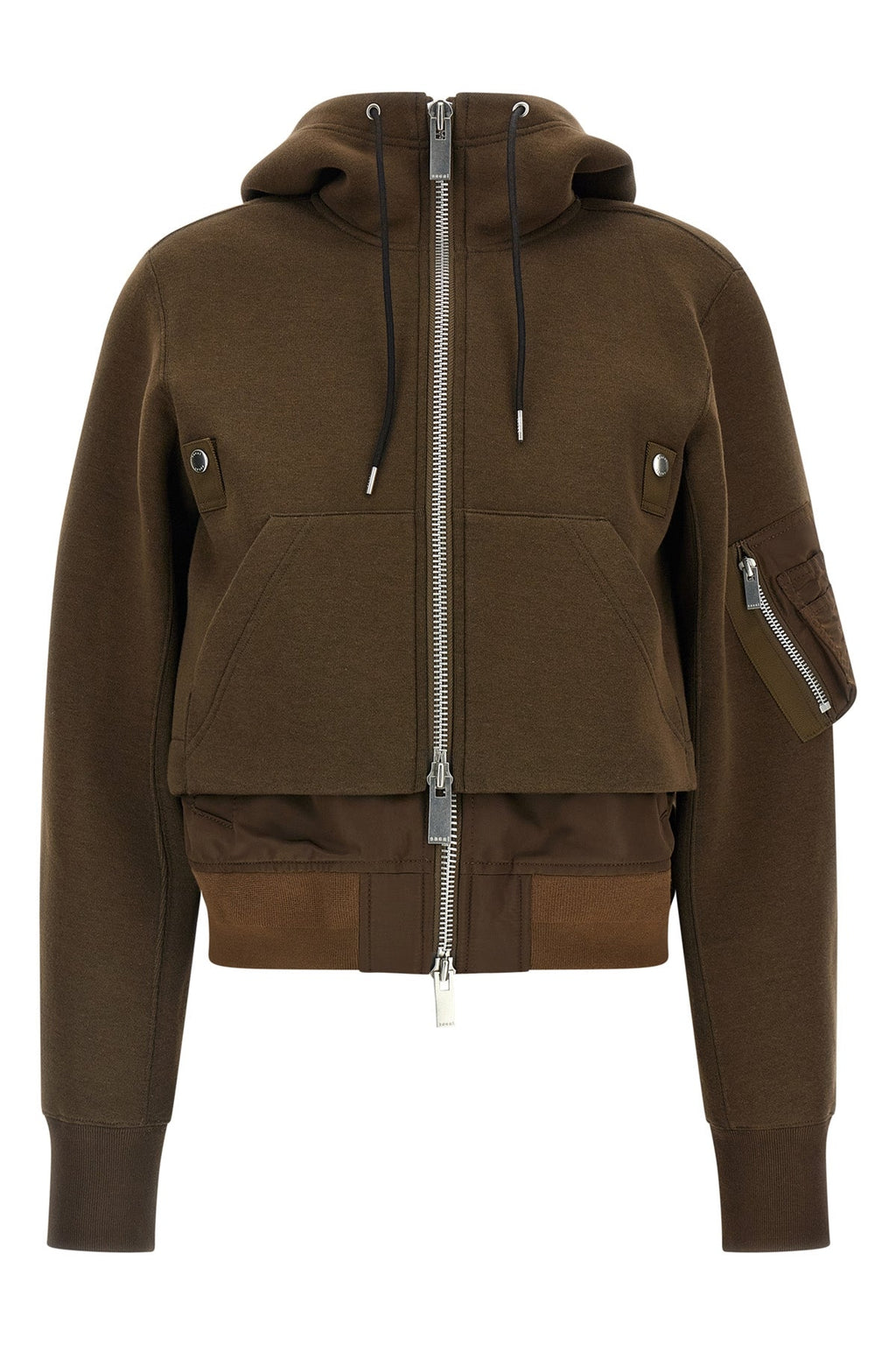Sacai Hoodie with Hybrid Construction