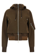 Sacai Hoodie with Hybrid Construction