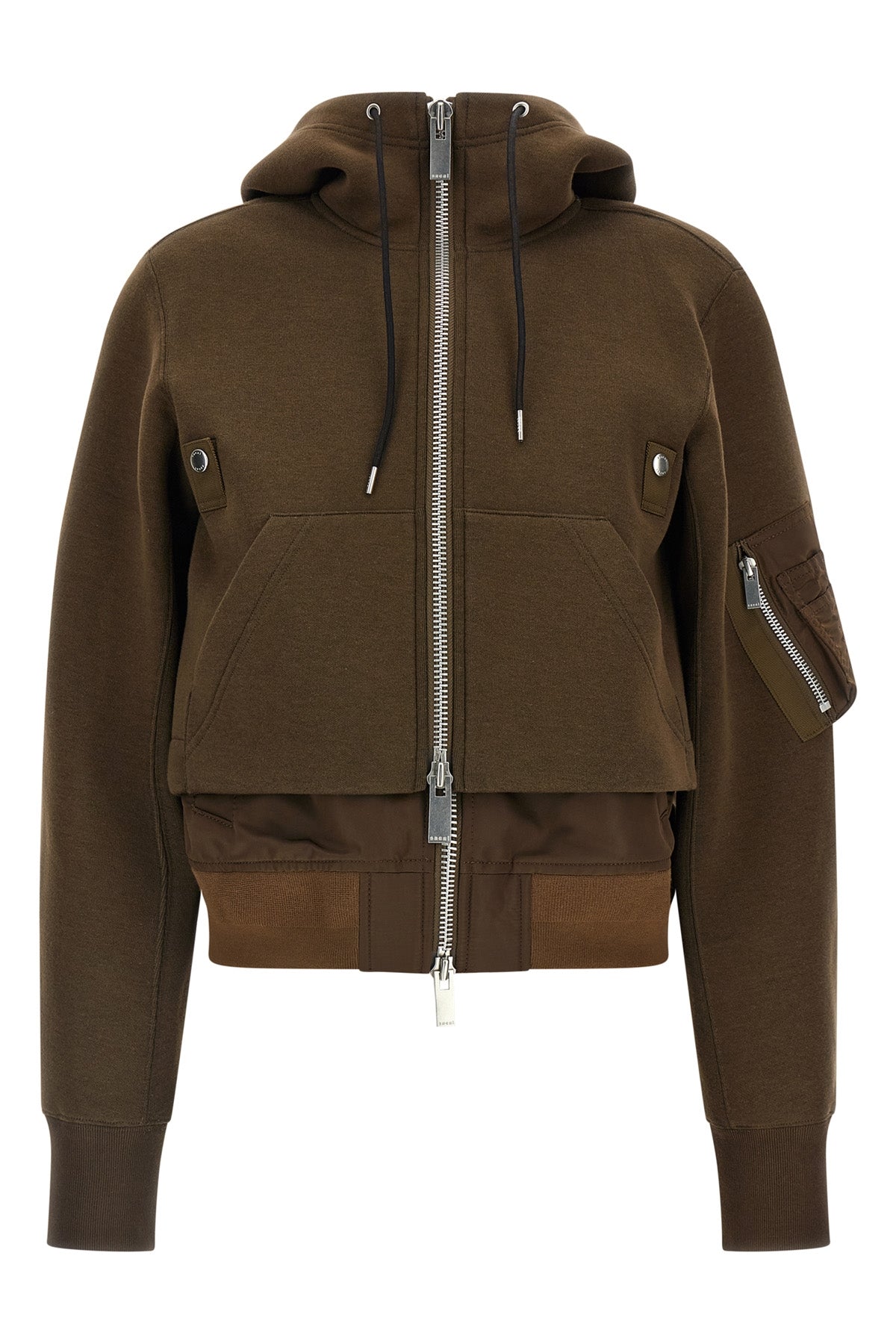 Sacai Hoodie with Hybrid Construction