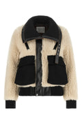 Wool-Blend Shearling-Effect Jacket