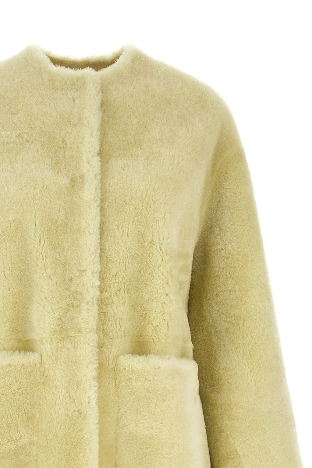Blancha Coat Patch Pockets Detail