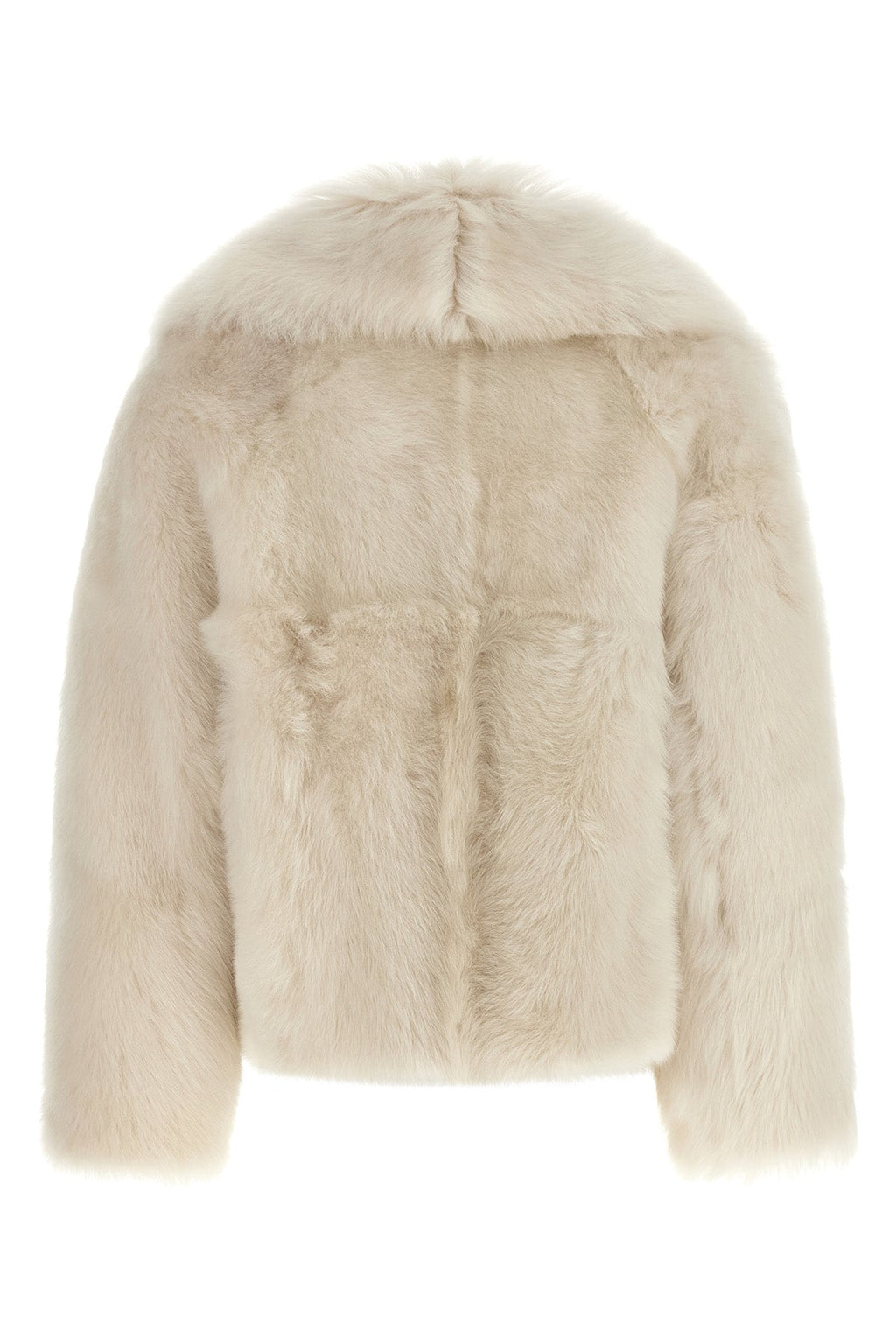 Blancha Shearling Jacket with Maxi Collar