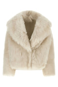 Blancha Shearling Jacket with Maxi Collar