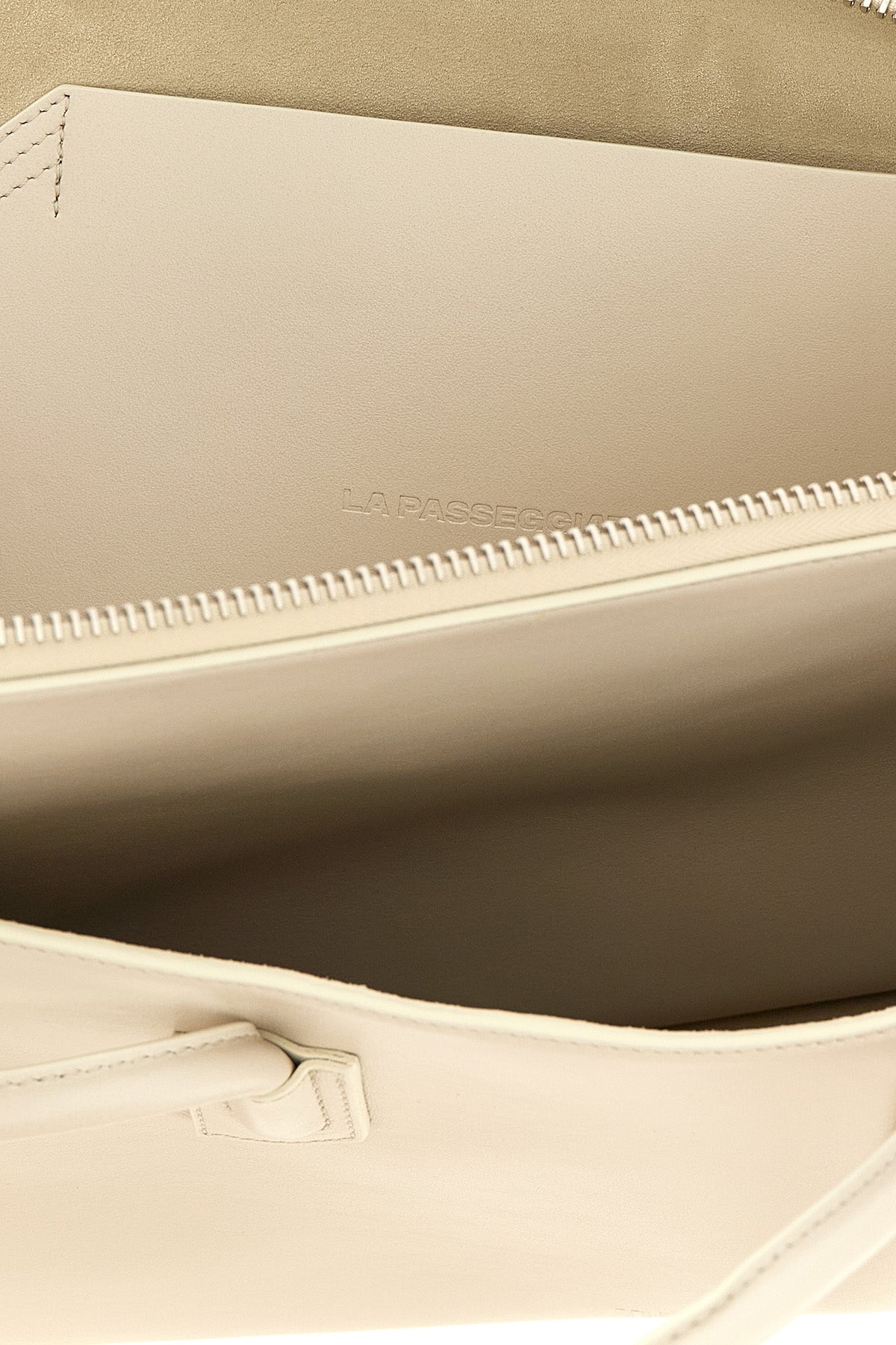 THE ATTICO Shoulder bag with asymmetrical silhouette