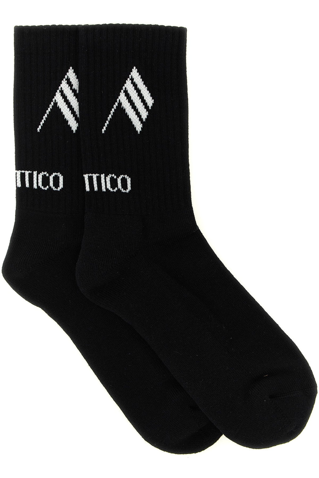Logo intarsia socks