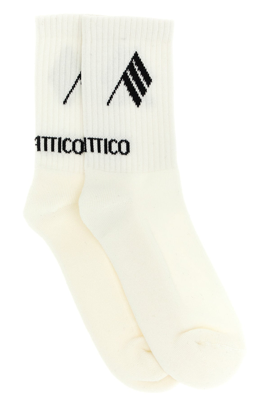 Logo intarsia socks
