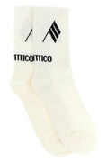 Logo intarsia socks