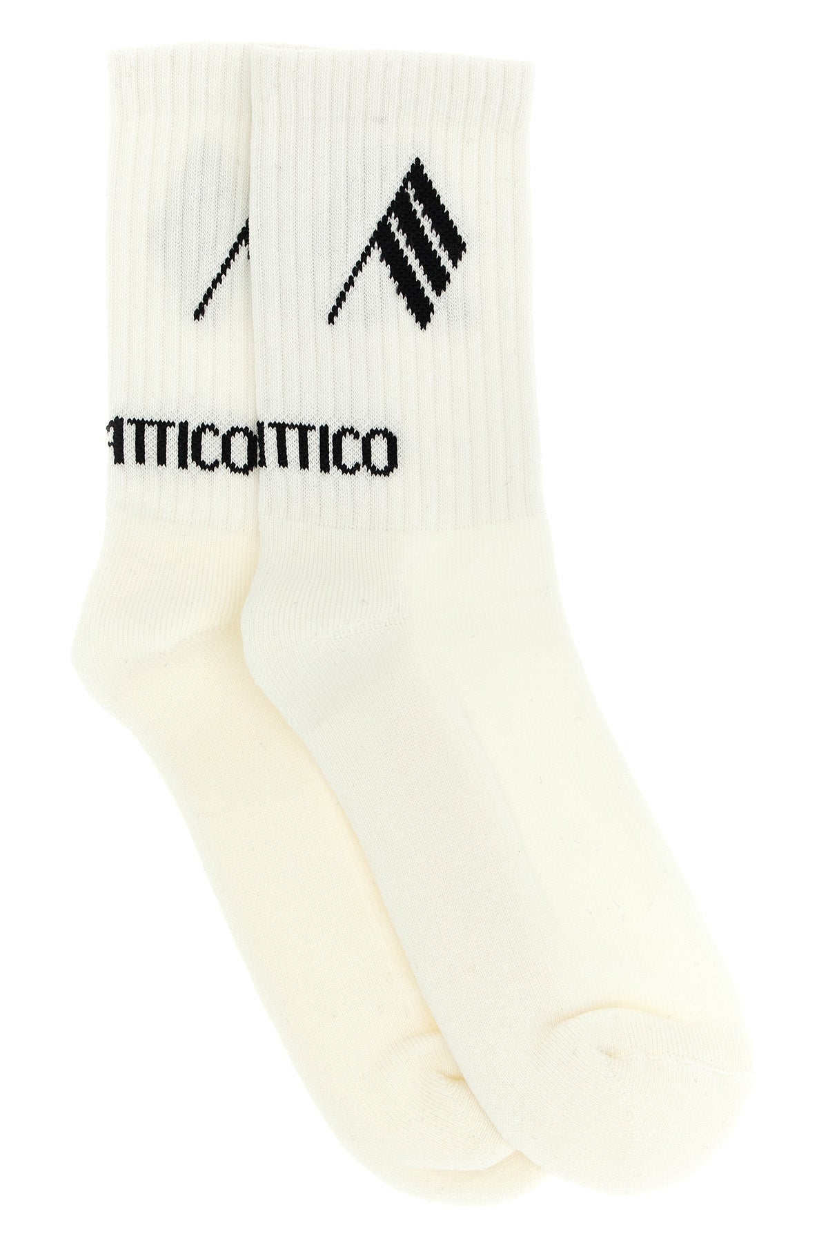 Logo intarsia socks