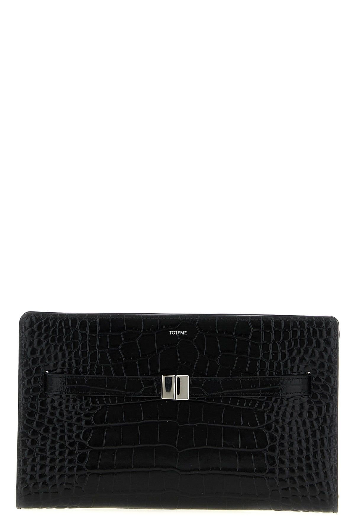 Belted Leather Crossbody Bag