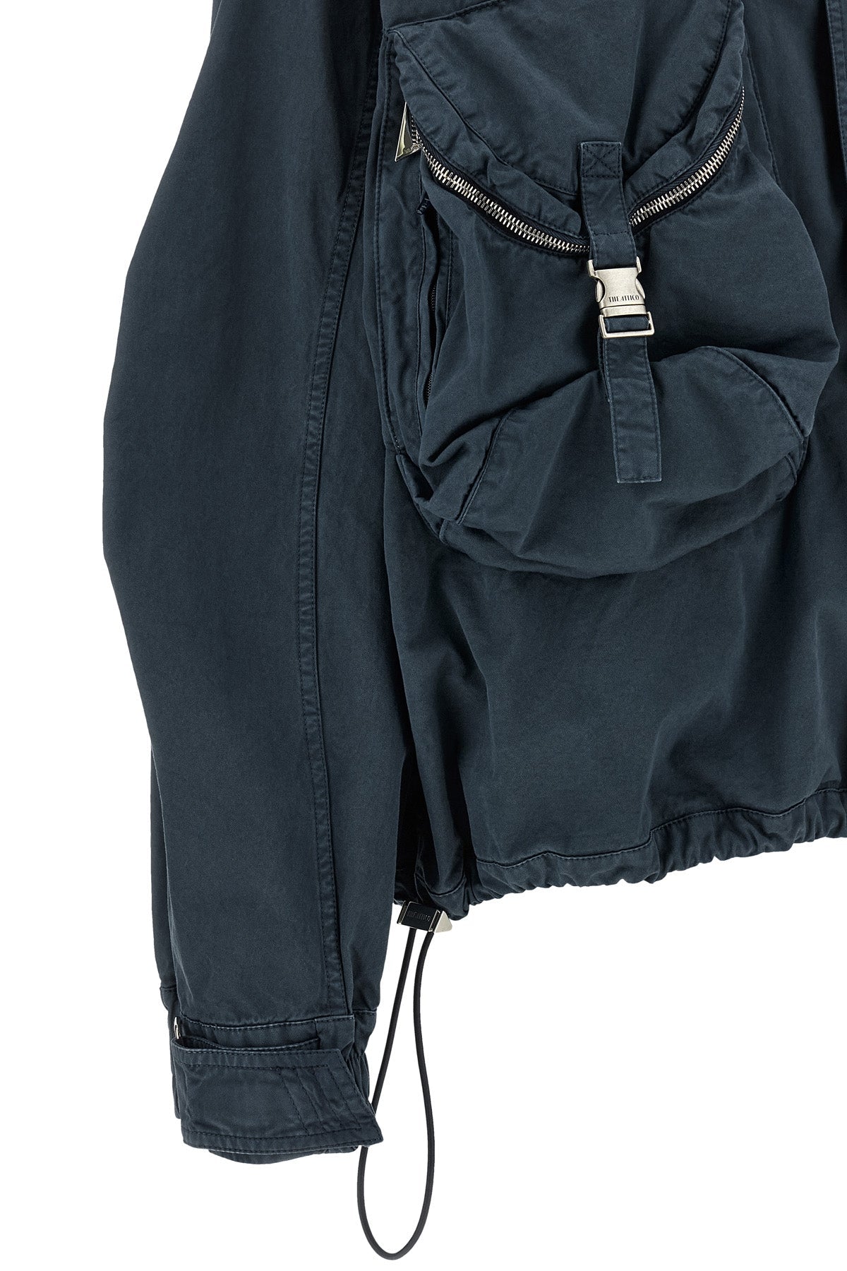 Utility Blue Bomber Jacket