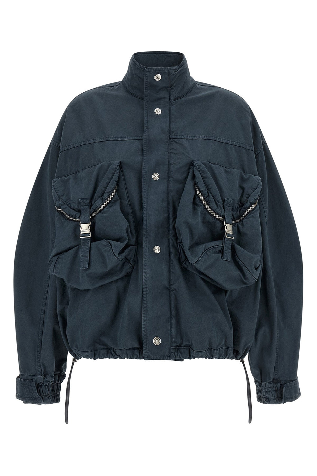 Utility Blue Bomber Jacket