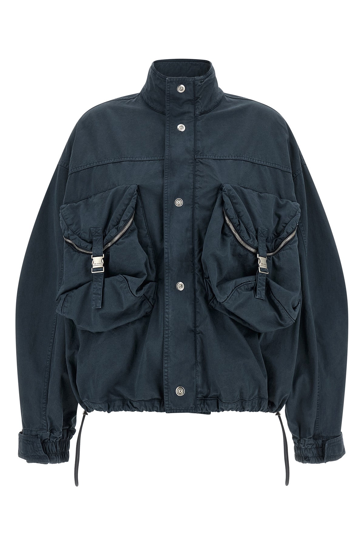 Utility Blue Bomber Jacket
