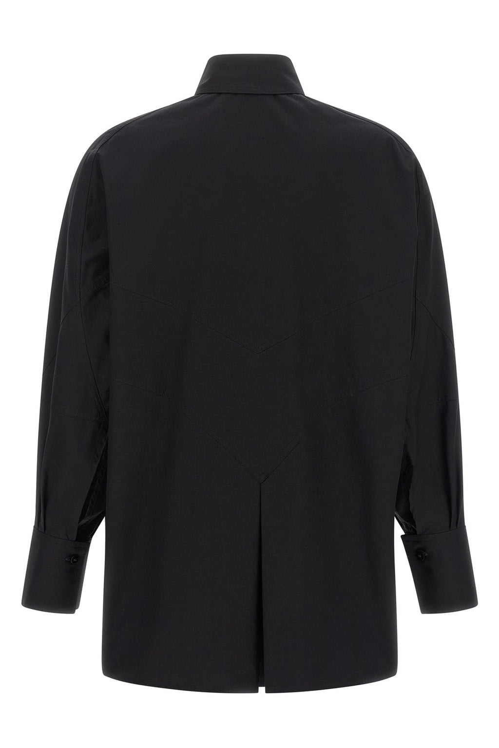 Shaped hem shirt