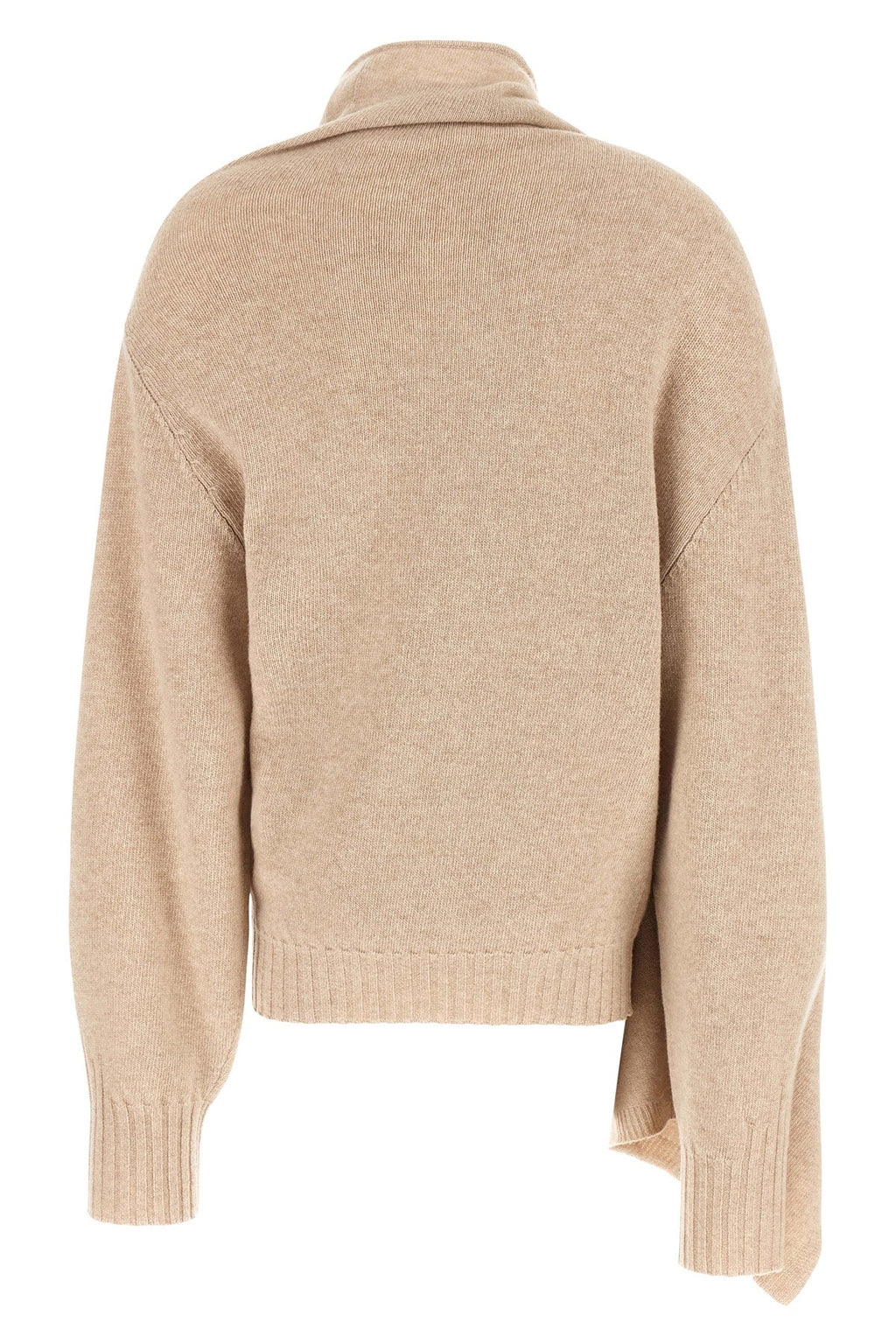 Sweater with scarf