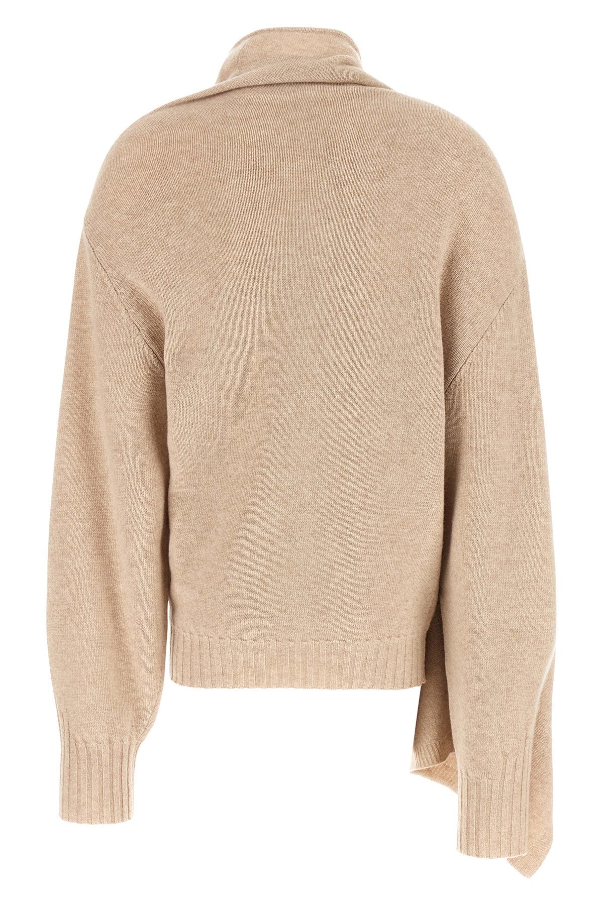 Sweater with scarf