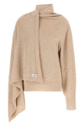 Sweater with scarf