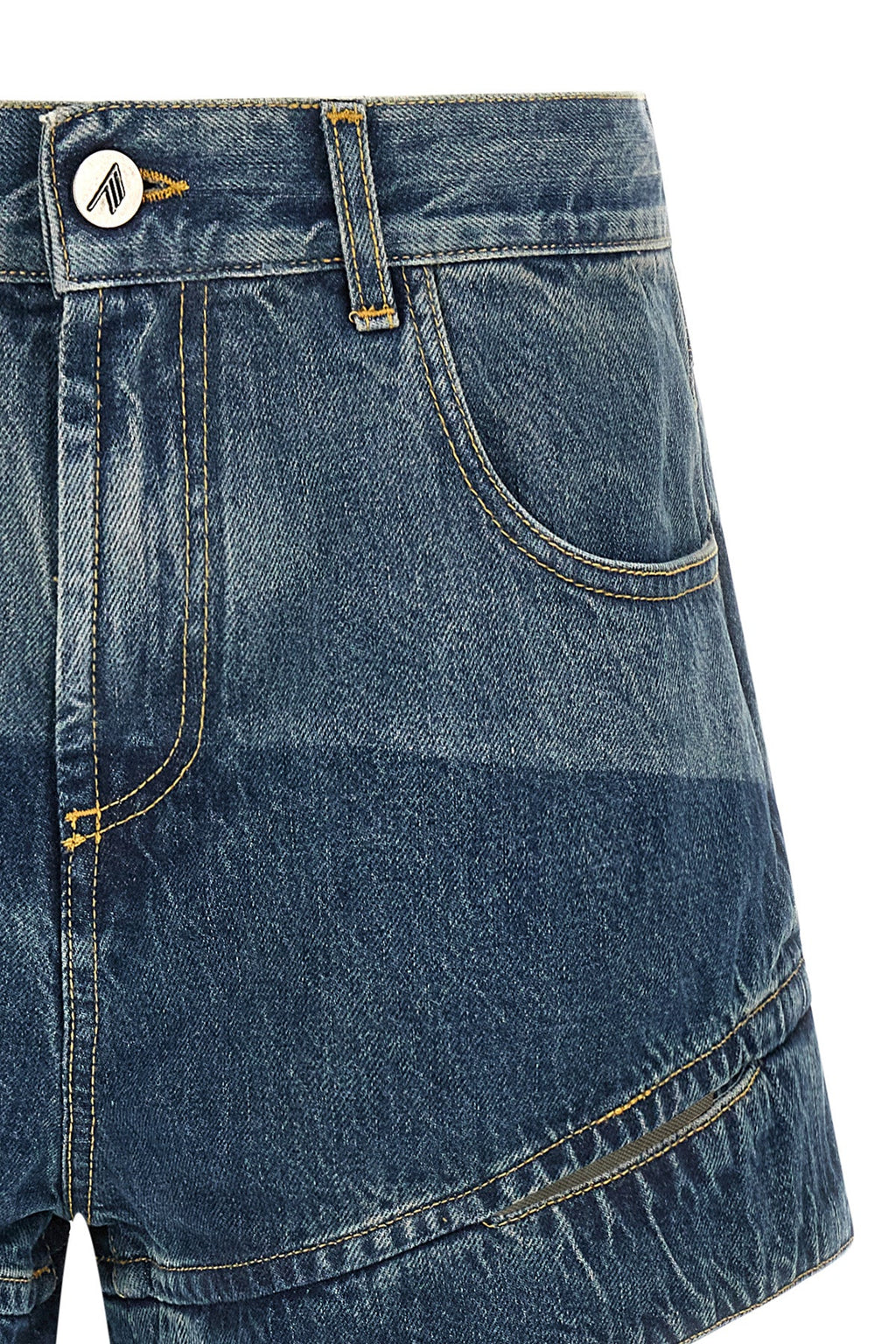 Cut-out shorts